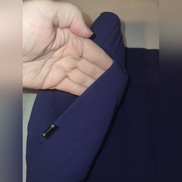 Barbell Women's Track Pants Size XXL Purple Pockets Gym Workout Lift - Picture 3 of 9